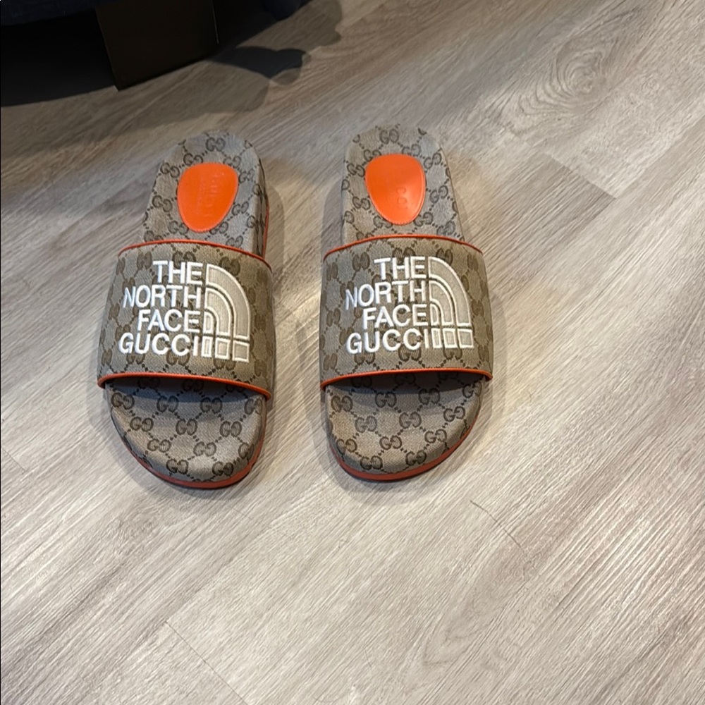 The North Face Gucci Slides